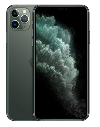 Apple iPhone 11 Pro Max (64GB, Midnight Green) [Carrier Locked] + Carrier Subscription [Cricket Wireless]